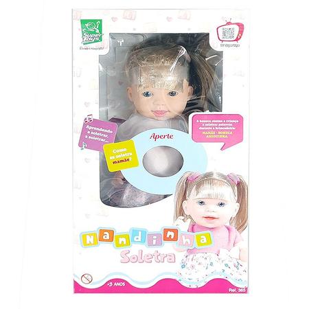 Imagem de Boneca Nandinha Soletra Sortida - 365 - Super Toys