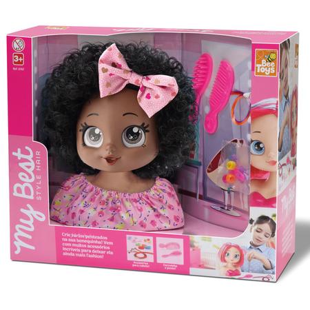 Boneca Para Maquiar My Best Com Escova de Cabelo, Acessórios - Bee Toys -  Boneca Baby Alive - Magazine Luiza