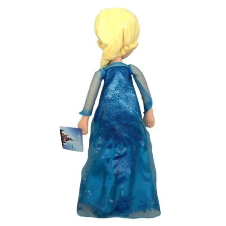 Boneca Pelúcia Princesa Elsa 50cm Frozen Disney - Long Jump - Pelúcia -  Magazine Luiza