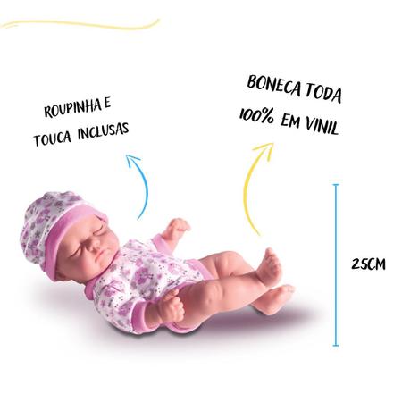 Boneca bebe reebok top