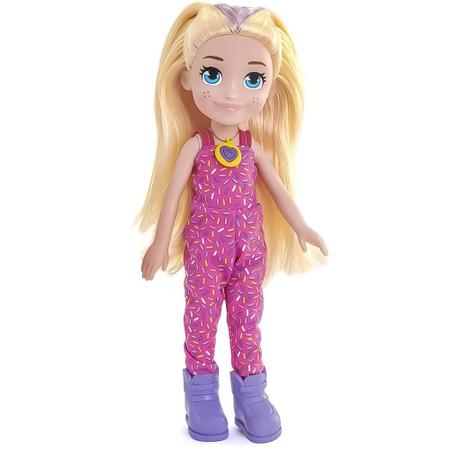 Imagem de Boneca Polly Picnic Polly Pocket 38cm Rosa Pupee 1107 3+