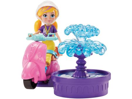 Imagem de Boneca Polly Pocket Aventuras em Paris - com Acessórios Mattel