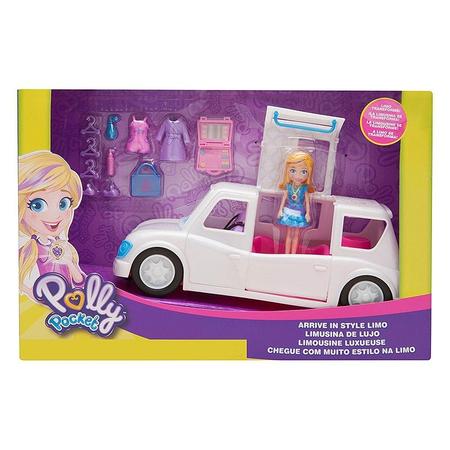 Polly Pocket Chegue com Muito Estilo na Limo - Mattel - Livraria e