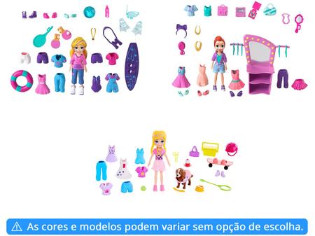 Polly Pocket Casa Clube Lugares Secretos e Acessórios GMF81 - Mattel -  Bonecas - Magazine Luiza