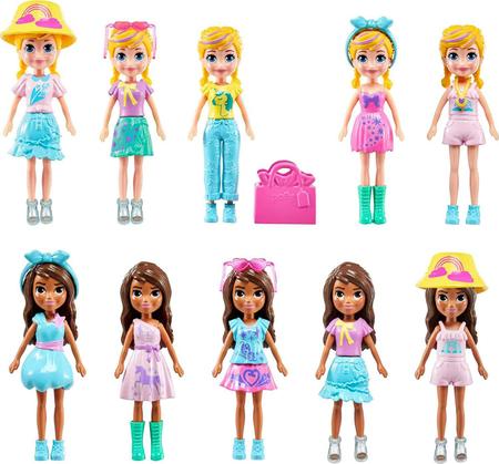 Boneca Polly Pocket e Cenário Boutique de Moda Mattel HKW09 - Star Brink  Brinquedos