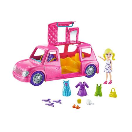 Boneca Polly Pocket Limousine Fashion - DWC27 - Mattel - Boneca