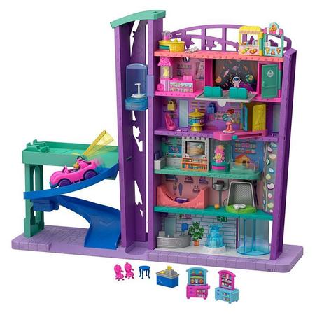 Playset E Mini Boneca Polly Pocket - Carro De Pipoca : .com