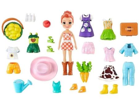 Boneca Polly Pocket Conjunto de Moda - Cores Sortidas - Mattel - Kidverte