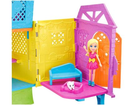 Playset Polly Pocket Club House da Polly GMF81 - Mattel - Happily Brinquedos