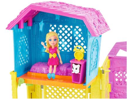 Playset Polly Pocket Club House da Polly GMF81 - Mattel - Happily Brinquedos