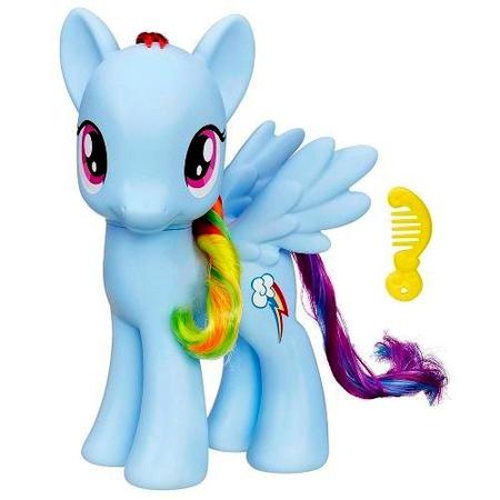 My Little Pony Rainbow Dash - Figura de Pônei Azul de 15 cm com