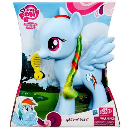 Mini Boneca com Acessório - My Little Pony - Rainbow Dash - 15 cm - Hasbro  - Bonecas - Magazine Luiza