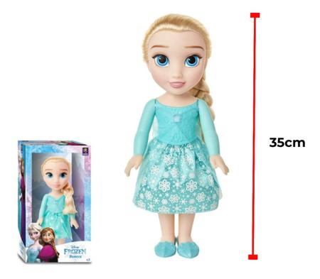 Boneca Princesa Elsa Clássica Frozen Disney Brinquedo Menina - OMG TOYS -  Bonecas - Magazine Luiza