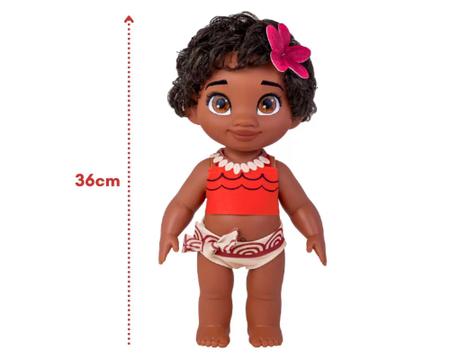 Imagem de Boneca Princesa Moana Bebê 36cm