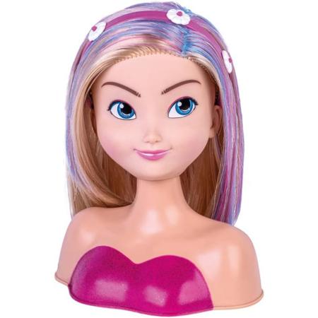 Boneca Princesa Nancy Hair Busto Para Pentear E Maquiar 518