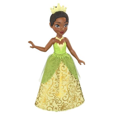 Boneca Princesa Tiana Mini Disney 9 cm Mattel Bonecas