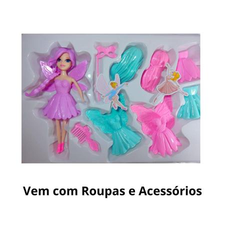 Boneca Abbie e Amiga Bonecas Com Troca de Roupa Divertido Guarda Roupa Com  Acessórios, Magalu Empresas