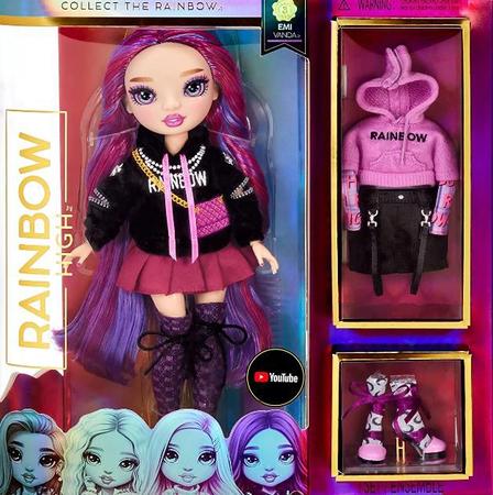 Boneca Rainbow High Fashion Core Daphne Minton - MGA Entertainment