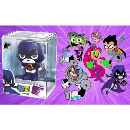 Boneco Fandombox Ravena Jovens Titans Vinil 3239 - Líder Brinquedos -  lojasmel