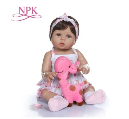 Boneca Reborn Silicone - Coelha 48 Cm Original Npk