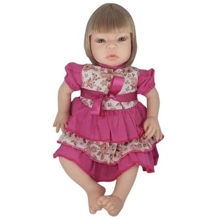 Boneca Realista Tipo Bebe Reborn Yasmin 1172 - Sid Nyl - Bonecas - Magazine  Luiza