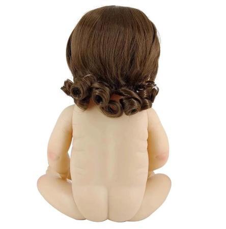 Boneca Reborn Luiza Girafinha Laura Baby 45cm - com Acessórios