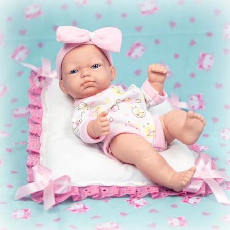 Boneca reborn bebe pequena nenem realista brinquedo infantil menina  bebezinho com cheiro bebezao bb - Milk Brinquedos - Boneca Reborn -  Magazine Luiza