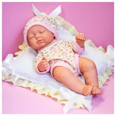 Boneca reborn bebe pequena nenem realista brinquedo infantil menina  bebezinho com cheiro bebezao bb - Milk Brinquedos - Boneca Reborn -  Magazine Luiza