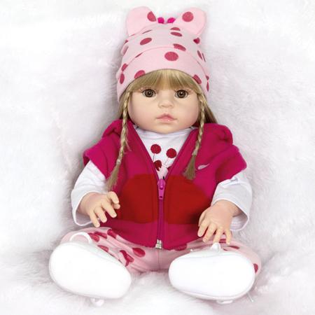 Boneca Reborn Bebê Recem Nascida Barata com Enxoval Completo - Cegonha  Reborn Dolls - Boneca Reborn - Magazine Luiza