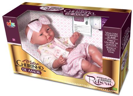 BONECA REBORN BY MILK MENINA - MILK BRINQUEDOS - Toyslandia