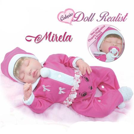 Boneca Mirela Doll Realist Sid-Nyl 1177 - freitasvarejo