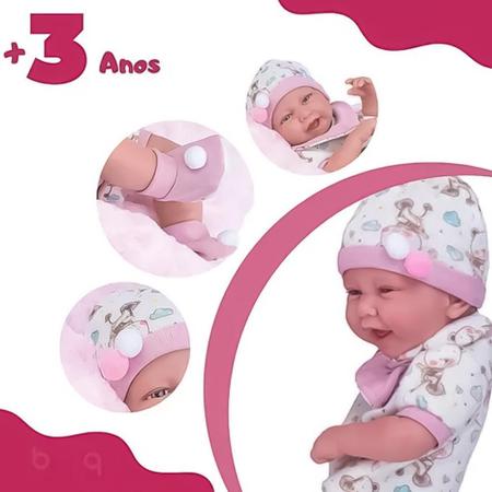 ANNY DOLL BABY MACACÃO, Cotiplas, 2442, Rosa : : Brinquedos e  Jogos