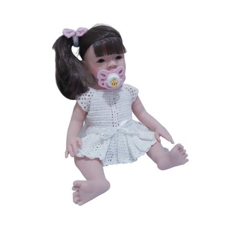 Boneca Reborn Realista Dolls Menina Bebê Reborn recém-nascido brinquedos  para crianças de Natal dom e presente de aniversário Renascido boneca  dormir boneca com roupa em Promoção é no Buscapé