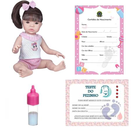 Boneca Bebe Reborn New Born Yasmin Com Acessórios - Sid-nyl - Boneca Reborn  - Magazine Luiza