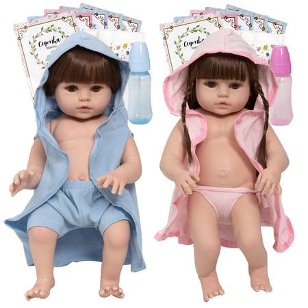 Boneca Baby Reborn 100% Silicone Magazine Luiza - Cegonha Reborn Dolls -  Bonecas - Magazine Luiza