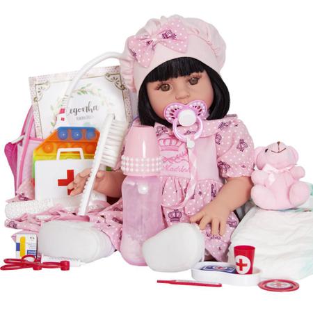 Boneca Reborn Grande Bebe Barato no Magazine Luiza Bom Preço - Cegonha  Reborn Dolls - Boneca Reborn - Magazine Luiza