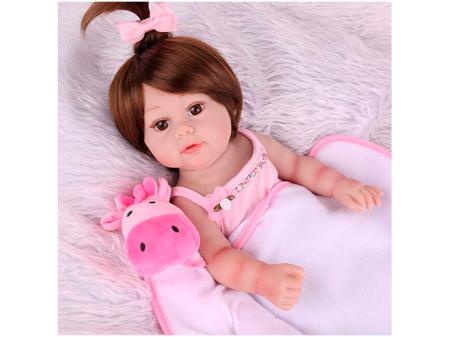 Boneca Bebê Reborn Laura Baby Babi 472 - Shiny Toys - Boneca Reborn -  Magazine Luiza