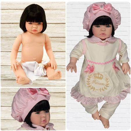 Boneca Reborn Ashley Caqui De Pano Cegonha Reborn Dolls - USA Magazine