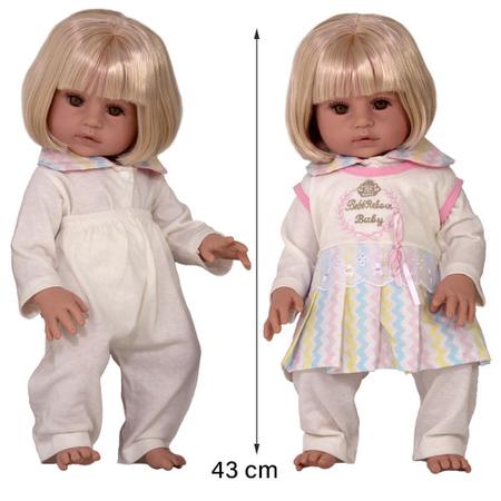 Boneca Princesa Baby Real Magazine Luiza - Cegonha Reborn Dolls - Boneca  Reborn - Magazine Luiza