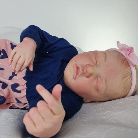 Bebê Reborn Recém Nascido Enxoval Príncipe - Pronta Entrega - Mundo Azul e  Rosa - Bonecas - Magazine Luiza