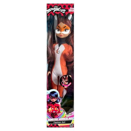 Imagem de Boneca Rena Rouge Miraculous Fashion Doll 30 Cm Baby Brink