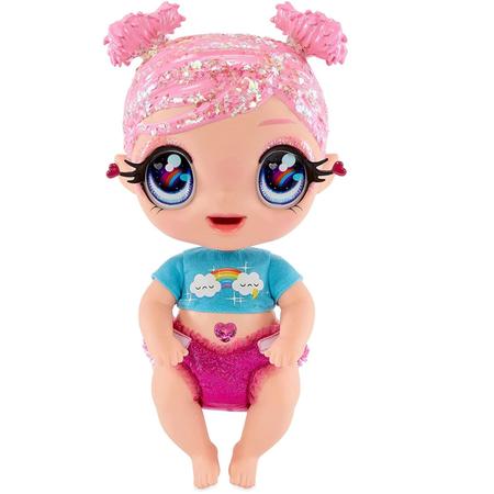 Imagem de Boneca Rosa Babyz Dreamie Stardust  Infantil Muda de Cor Brinquedos MGA