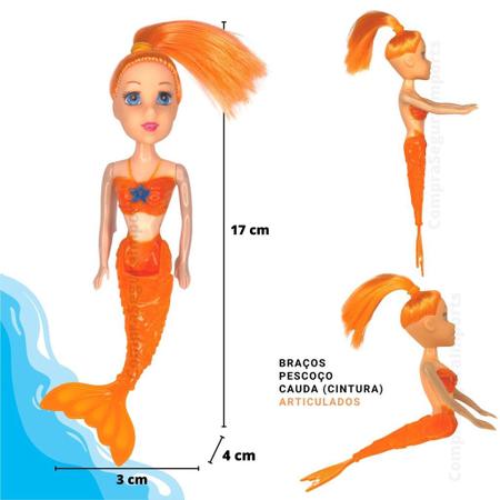 Boneca barbie original sereia princesa cem transformação presente caixa  brinquedos acessórios conjunto casa de jogo para crianças menina brinquedos