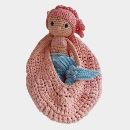 Roupa de sereia para boneca de crochê - parte 1 - JNY Crochê 