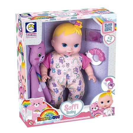 Cotiplás Brinquedos - ✨✨✨LANÇAMENTO✨✨✨ Conheça a Soffi Baby Reborn da  Cotiplás, a boneca dos seus sonhos! 🩷 Feita em vinil macio de alta  qualidade e com um aroma irresistível, ela é perfeita