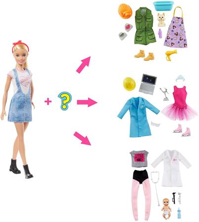 Pacote 2 Looks Barbie Fashion & Beauty Acessórios Boneca