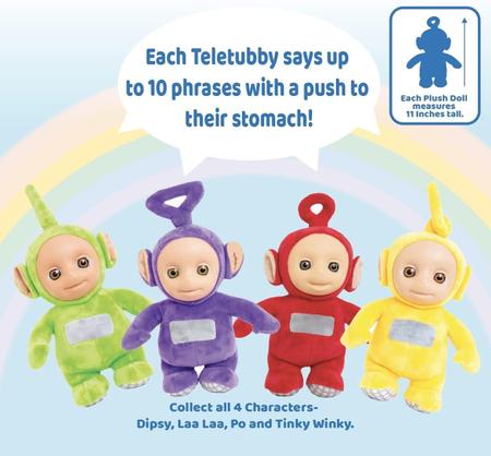 Teletubbies talking hotsell laa laa