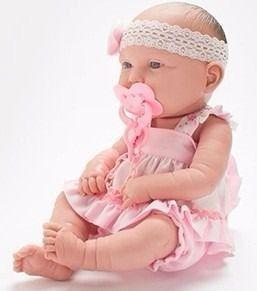 Imagem de Boneca Tipo Bebe Reborn Baby Ninos - Cotiplas