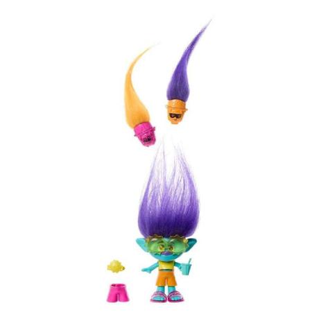 Imagem de Boneca Trolls Hair Pops Branch - Mattel com Acessórios