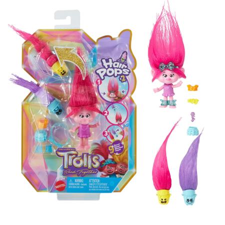 Imagem de Boneca Trolls Hair Pops - Mattel